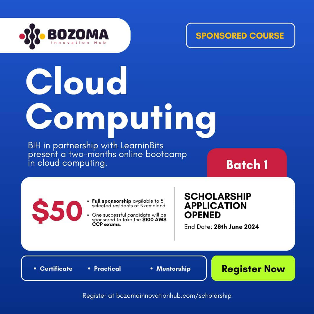 Cloud Computing Bootcamp Flyer