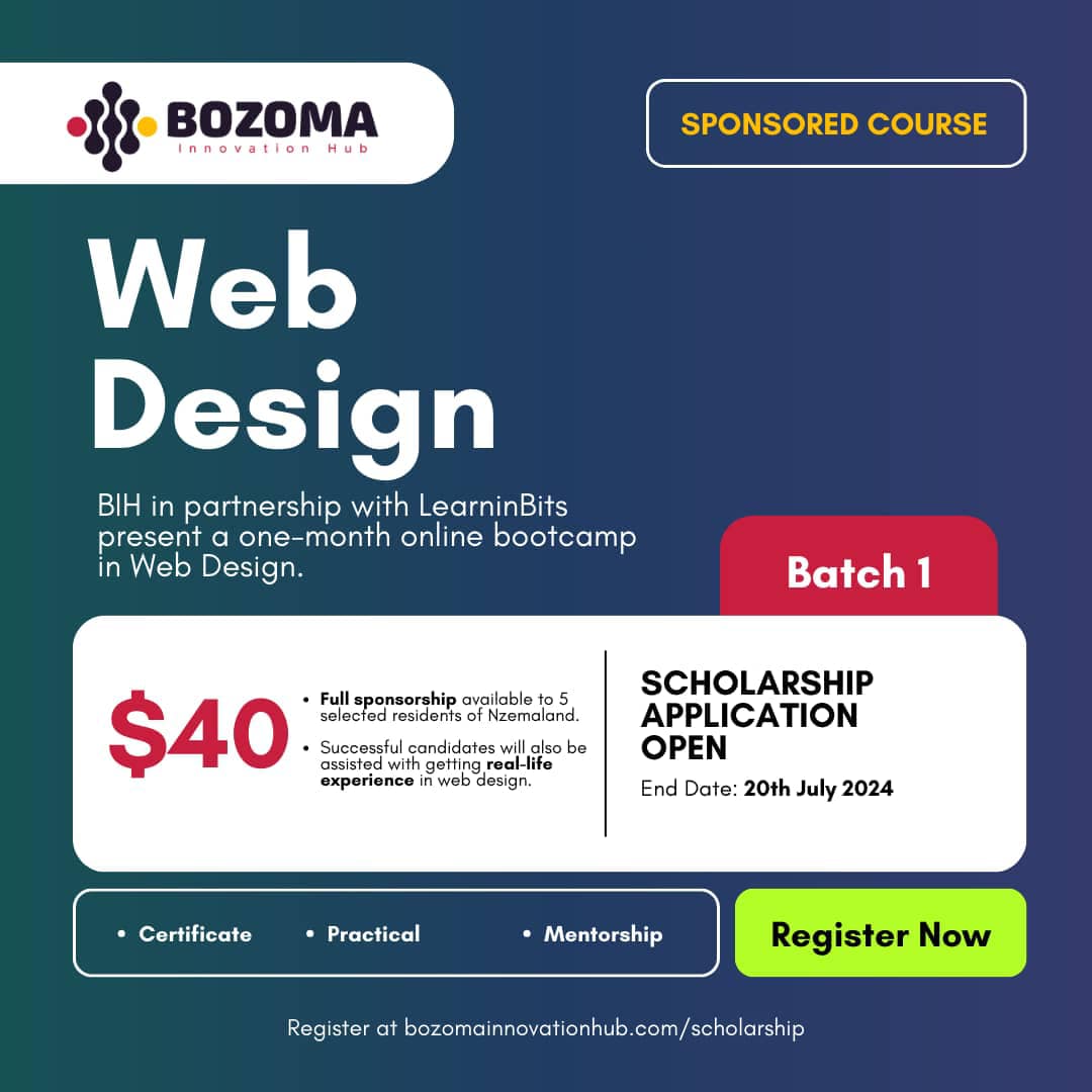 Web Design Bootcamp Flyer